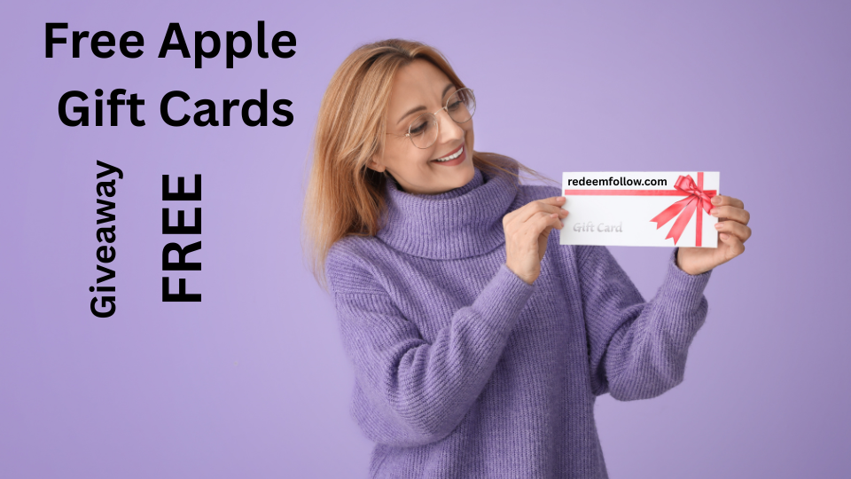 20+ Free Apple Gift Cards Special Giveaway